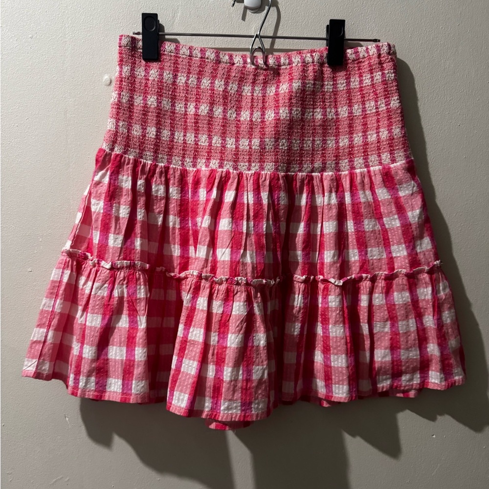 Roller Rabbit Posey Plaid Riki Skirt size Medium